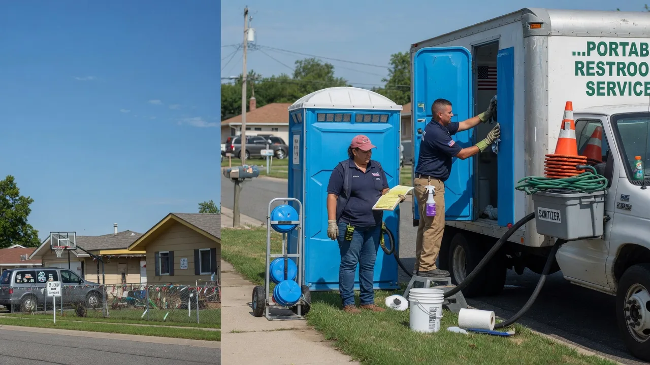 Portable Toilet Rental in Schulter, OK near me